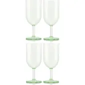Bodum Witte Wijnglas Oktett Kunststof Pistache 230 ml (Set van 4)