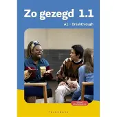 Pelckmans Zo gezegd 1.1 Breakthrough Leerwerkboek