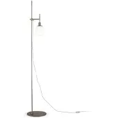 Maytoni vloerlamp erich nikkel Ø25