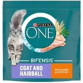 Purina One Coat & Hairball voor katten-800g