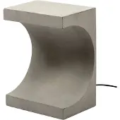 Serax Concrete Tangent Bijzettafel met Lamp