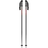 Komperdell - Skistokken - Alpine Schnapspole voor Unisex van Aluminium - Maat 125 cm - Zwart