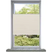 vidaXL Plisséjaloezie 50x150cm crème online kopen