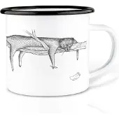Ligarti Mok emaille - luiaard Lazy -