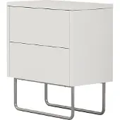 Vicco Calvin Nachtkastje – 45 x 50 cm Wit