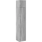 vidaXL Opbergkast smal 40x42,5x225 cm bewerkt hout grijs sonoma eiken