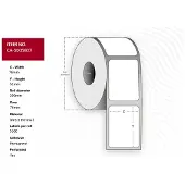 Capture Labels, Label 76 x 51 mm, kern 76 mm