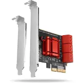 Axagon Pces-sa6 Pcie-naar-sata-adapter