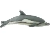 Hansa Knuffel dolfijn - 40 cm - pluche - dolfijnenknuffel - knuffeldier - realistisch