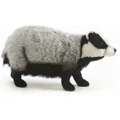 Hansa pluche das knuffel - Realistisch bosdier van 44 cm