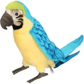 Hansa Ara Papegaai Knuffel - Blauw - 72 cm - pluche - Knuffeldier - Speelgoedpapegaai - hoge kwaliteit