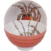 Tokyo Design Studio rode lobster kom 11,2x7,2 cm 250ml