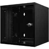 Lanview 10" 6U B=312mm D=300mm WAND, Accessoires voor serverkasten, Zwart