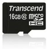 Transcend TS16GUSDCU1 Micro SDHC Class 10 UHS-I microSDHC geheugenkaart, 16 GB, UHS-I