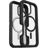 Otterbox Defender XT iPhone 16 Back Cover met MagSafe Magneet Transparant met Zwarte Rand