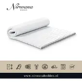 Nirwana bedden Topdekmatras - Topper 120x190 - Koudschuim HR50 7 cm dik