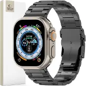 TechProtection Waze Apple Watch 49 / 46 / 45 Mm Schakelbandje Zwart