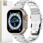 TechProtection Waze Apple Watch 49 / 46 / 45 Mm Schakelbandje Zilver