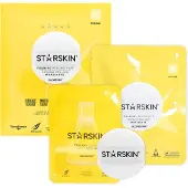 STARSKIN Essentials Glowstar Foaming Peeling Puff Gezichtsscrub 1 st