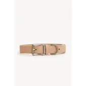 DOGGUO & Loavies Hondenhalsband EMB-COLLAR-SAND-M