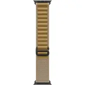 Apple Smartwatch Band 49mm Tan Alpine loop medium Black Titanium (myq13zm/a)