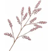 Silk-ka Kunstbloem-Zijden Bloem Distel Tak Roze 116 cm