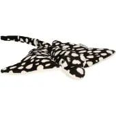 Nature Planet Rog knuffel - pluche - zwart/wit gevlekt - 40 cm - knuffeldieren - Knuffel zeedieren