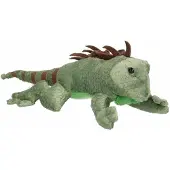 Merkloos Pluche leguanen knuffel 30 cm - Knuffeldier