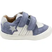 Vertbaudet Leren babysneakers met klittenband ecru