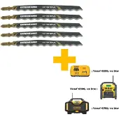 Dewalt DT2201 HCS Decoupeerzaagblad Extreme - Zacht materiaal (5st)