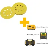 DeWalt Accessoires Schuurschijf, Ø125mm (D26453), K320 - DT3118-QZ