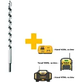 DeWalt Accessoires Slangenboor Ø18, werklengte 380mm - DT4642-QZ