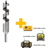Dewalt Accessoires Slangenboor Ø24, werklengte 200mm - DT4616-QZ