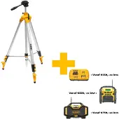 DeWalt DE0733-XJ Laserstatief - 1/4" - 0.97 Tm 2.48m