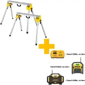 DeWalt DE7035SET-XJ Onderstel Voor Afkort- En Verstekzagen (2st)