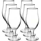 Bormioli Rocco 6x Speciaal Bierglazen/tulpglazen Transparant 375 Ml Executive -