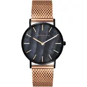 Liebeskind berlin Analoog horloge rose-goud / zwart