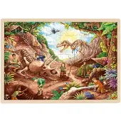 Goki Houtpuzzel Dinosaurus opgravingen 192 Delen 1 St