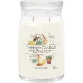 Yankee candle - Sweet Vanilla Horchata Large Jar Geurkaars - 90 branduren - twee lonten