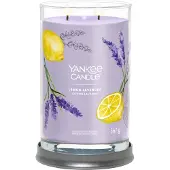 Yankee candle - Lemon Lavender Large Tumbler Geurkaars - 100 branduren - twee lonten