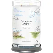 Yankee candle - Clean Cotton Large Tumbler Geurkaars - 100 branduren - twee lonten