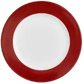 Ambition Aura Rood Dinerbord Plat 27 cm - Porselein