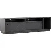 Venture Home Girona TV-meubel 2 deuren, 3 planken zwart.