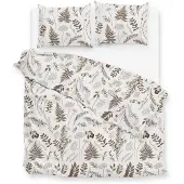 Zohome Zo Home Dekbedovertrek Flanel Autunno - natural 240x200/220cm