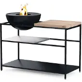 Höfats Buitenkeuken Fire Kitchen with BOWL 57 Plancha Low