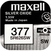 Maxell Knoopcel Maxell SR626SW 377 1,55 V Knoopcelbatterij