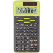 Sharp Zakrekenmachines, EL-531TH Rekenmachine Groen Blister (SH-EL531THBGR) (Batterijen)