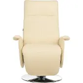 Beliani PRIME - Relaxfauteuil - Beige - Kunstleer