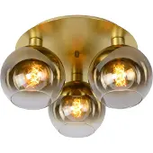 Lucide Marius Plafondlamp 3 Lights | Matt Gold | Brass