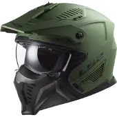 LS2 OF606 Drifter Solid Mat Legergroen 06 Multi Helm Maat 2XL